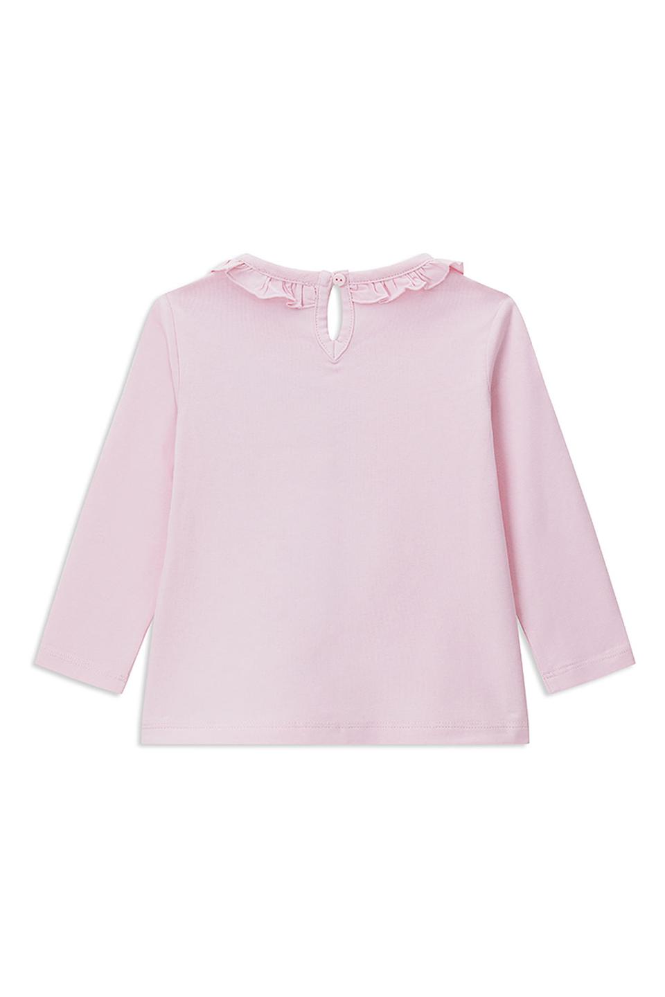 Футболка Original Marines дев. с рюшами розовая