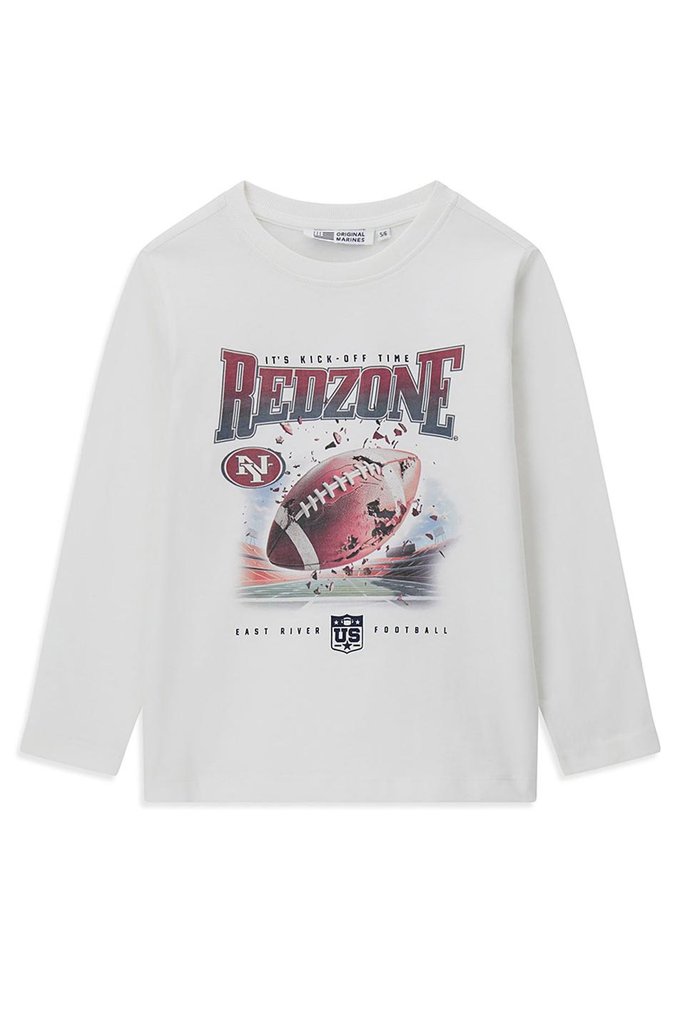 Футболка Original Marines с принтом RedZone молочный