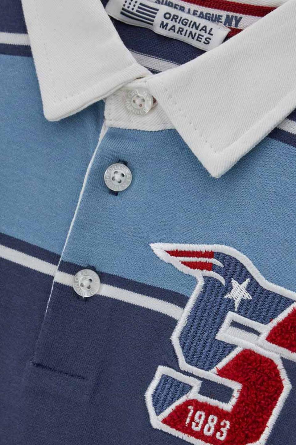 Футболка поло Original Marines для мальчика, синяя