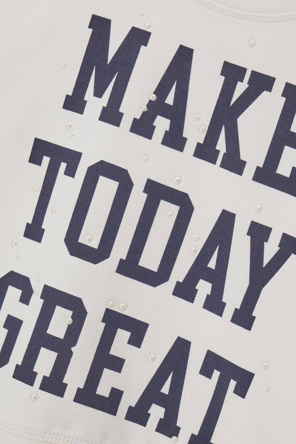 Джемпер Original Marines дев. с надписью белый