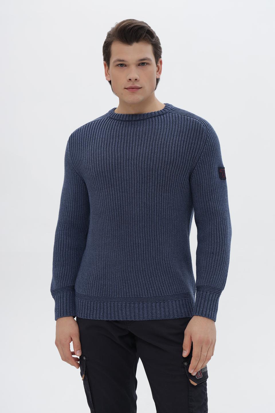 Джемпер Time Zone с локтями