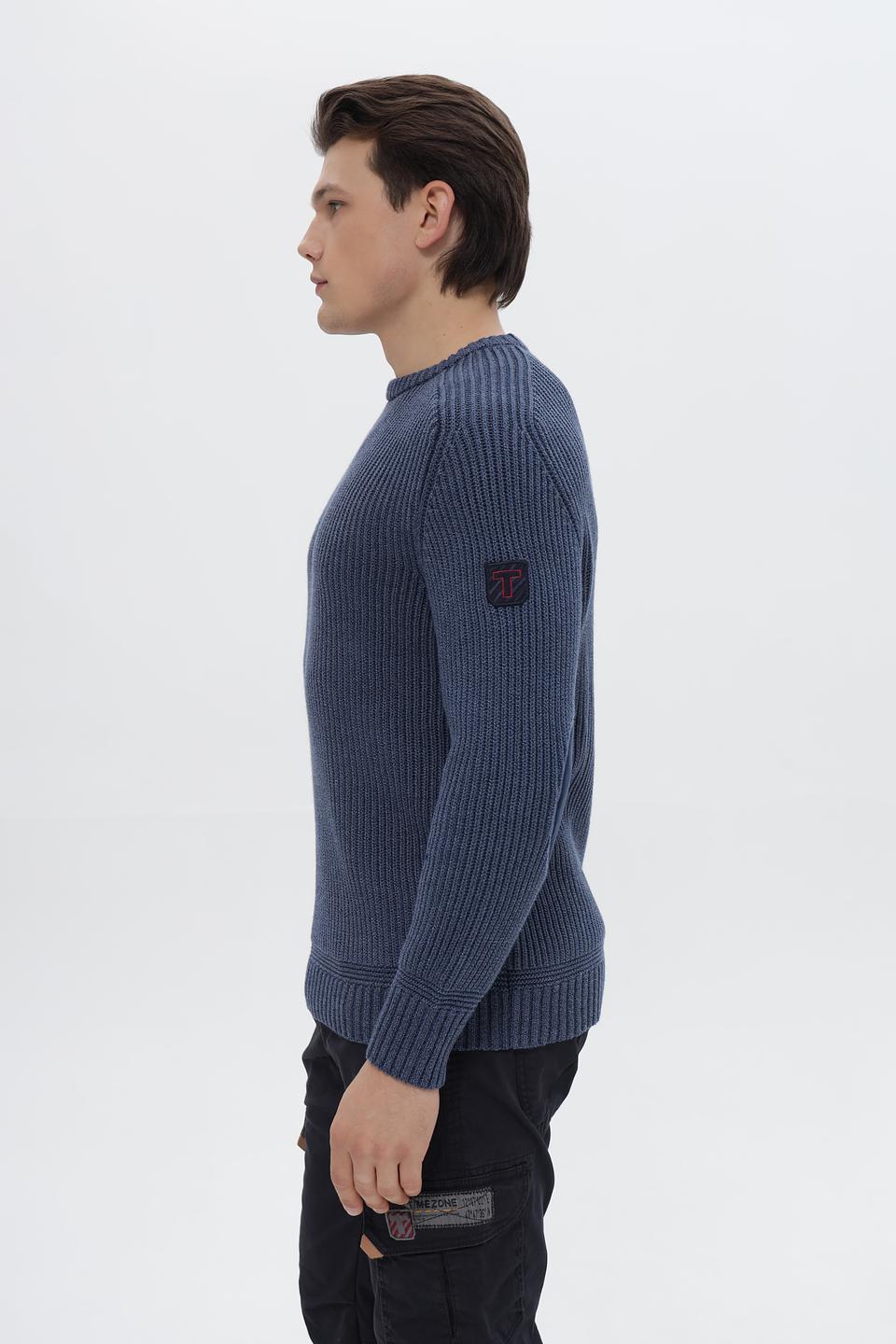 Джемпер Time Zone с локтями