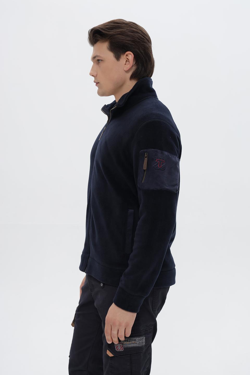 Кардиган Time Zone мужской тёмно-синий