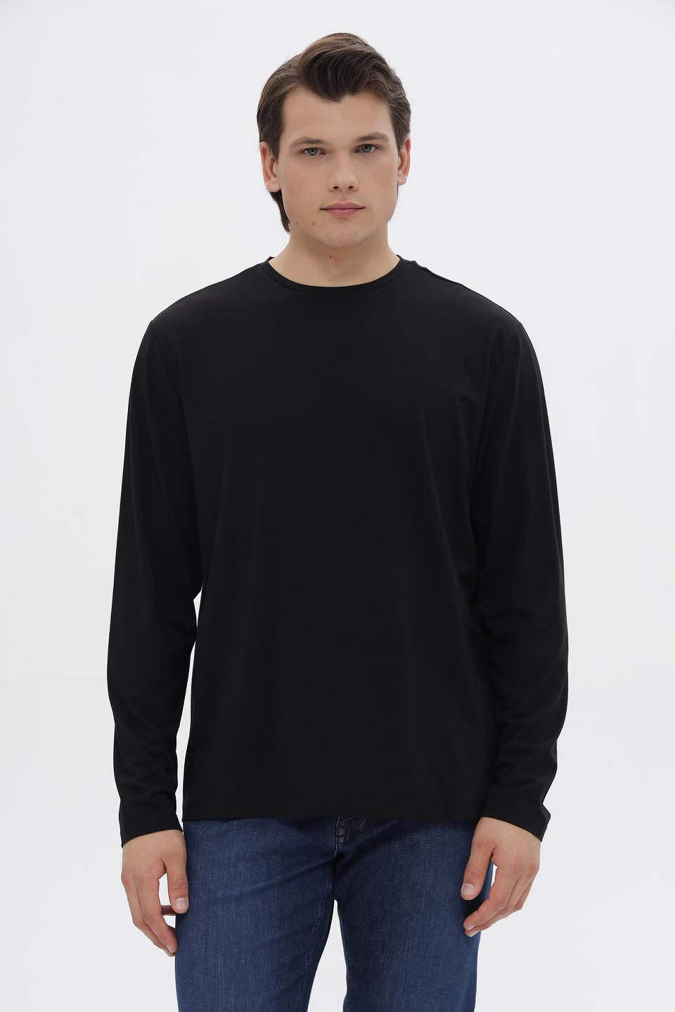 Лонгслив Monte Carlo чёрный