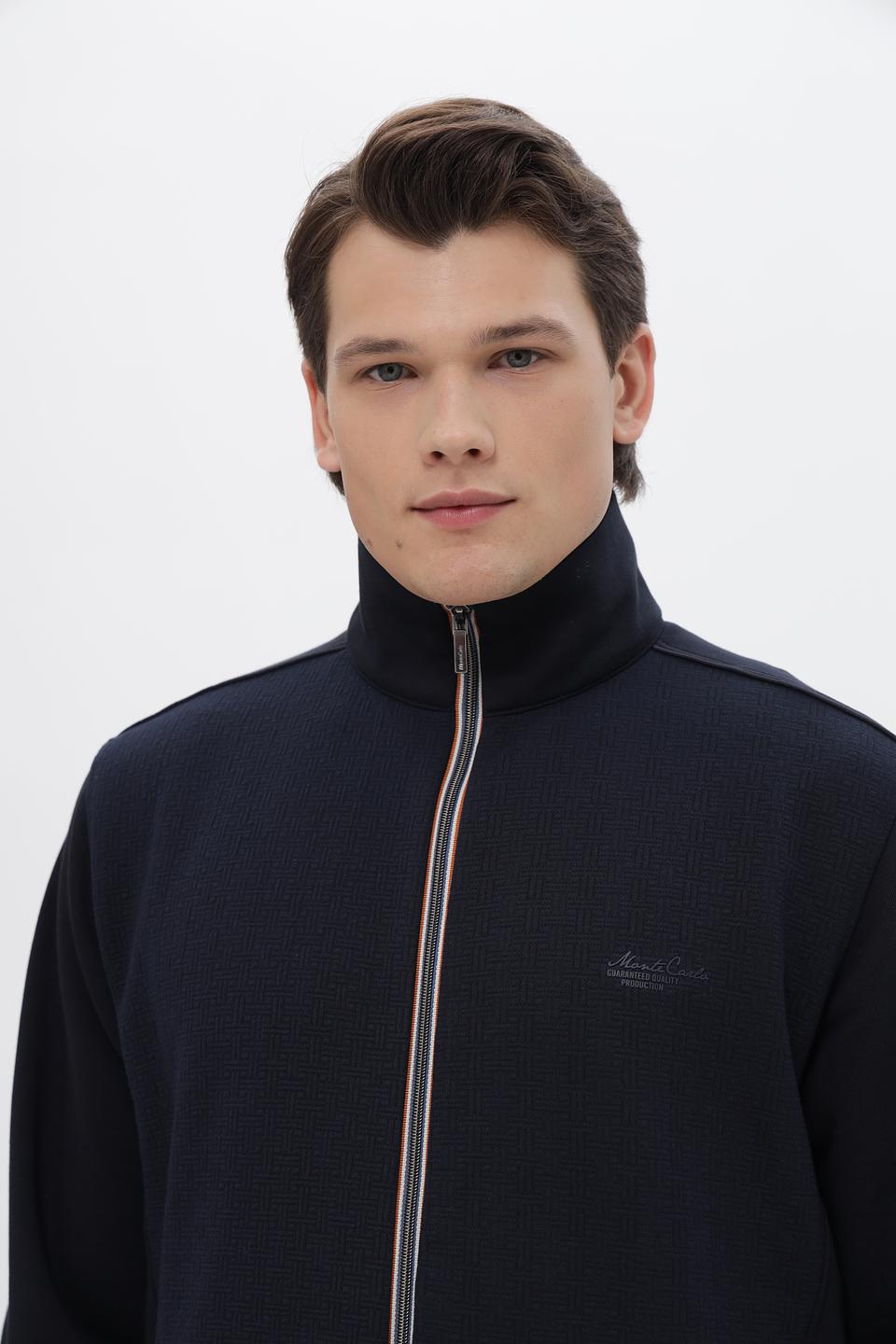 Кардиган Monte Carlo мужской тёмно-синий