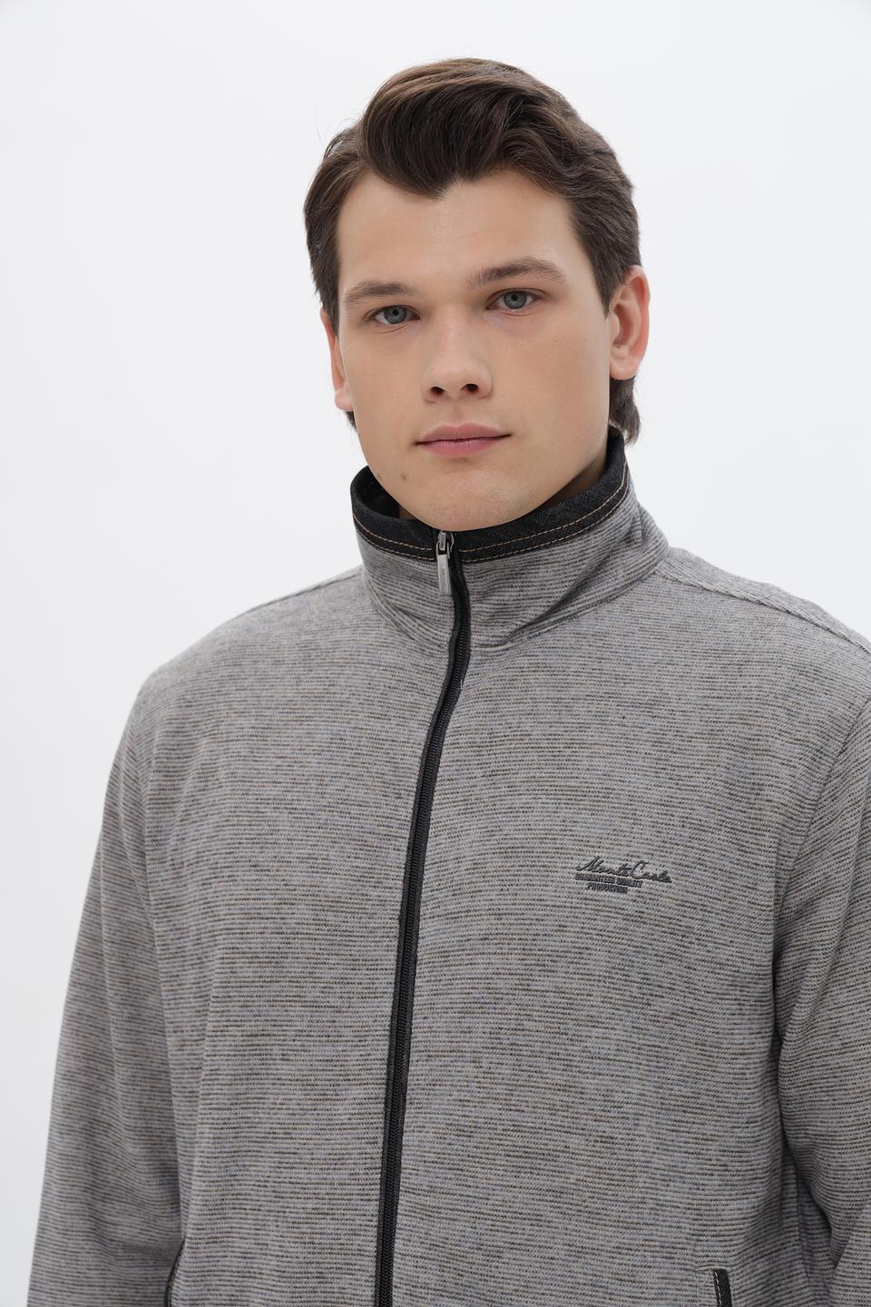 Кардиган Monte Carlo серый меланж