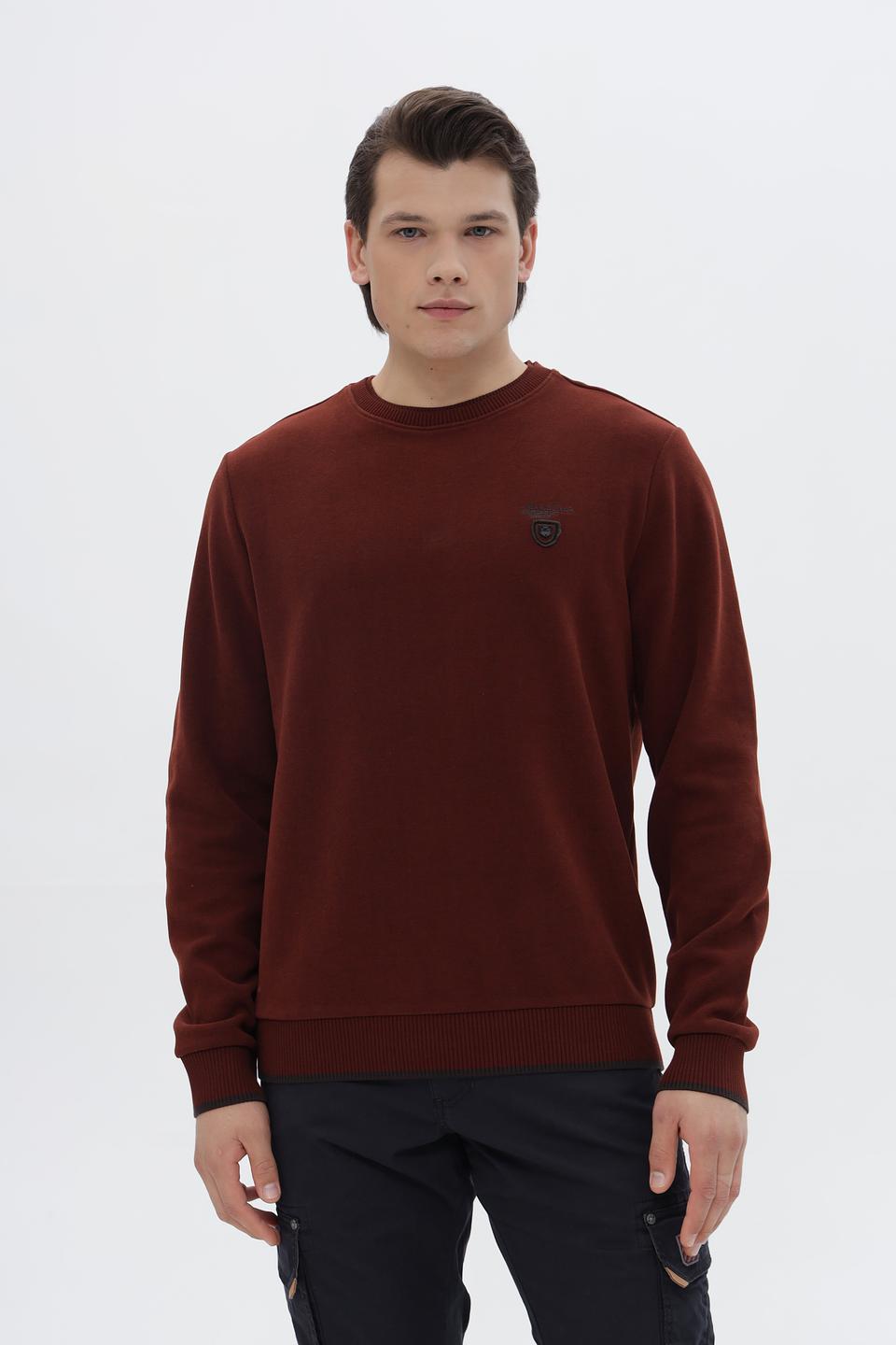 Джемпер Monte Carlo бордовый