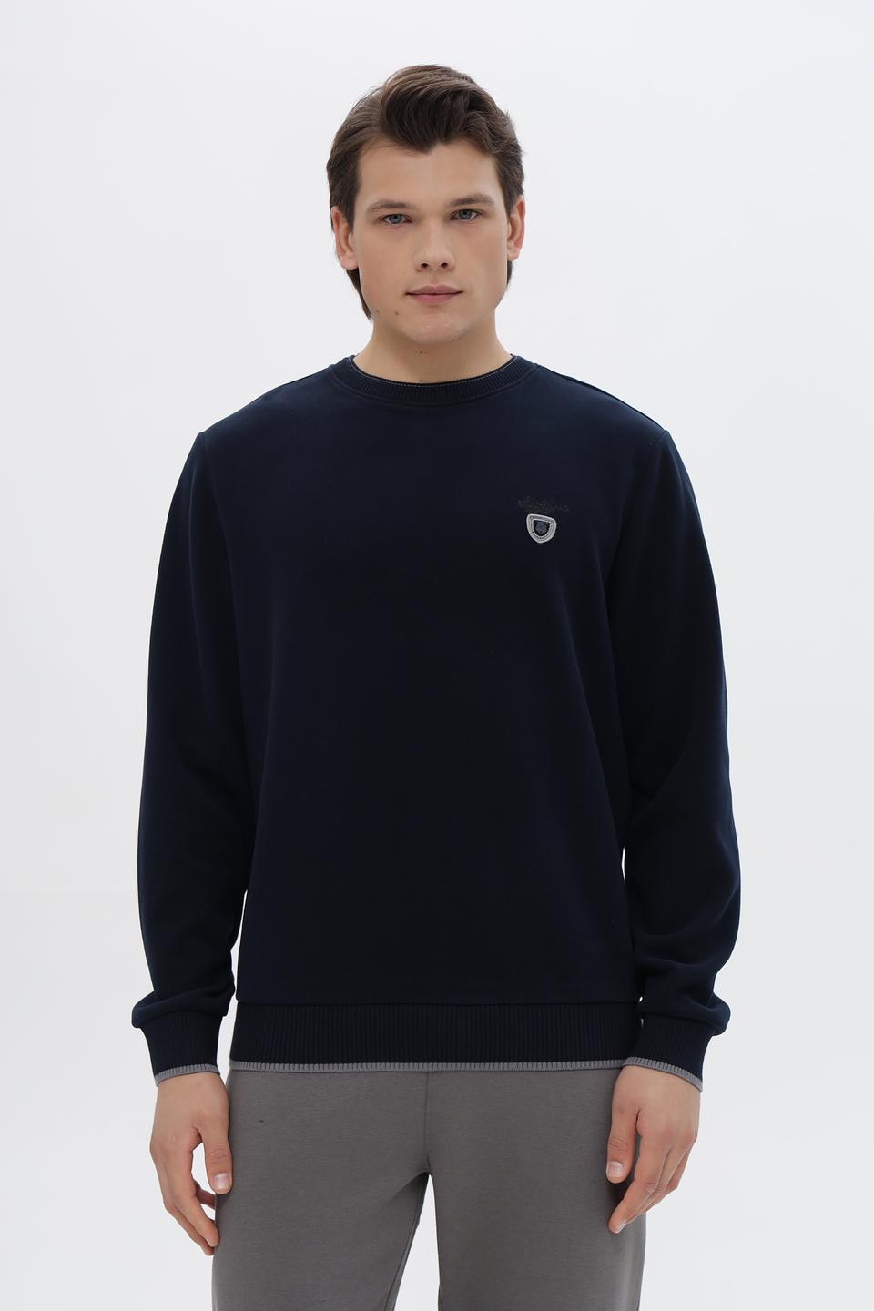 Джемпер Monte Carlo тёмно-синий