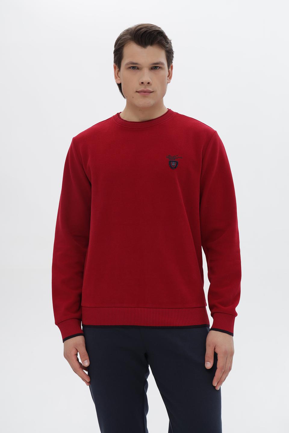 Джемпер Monte Carlo красный