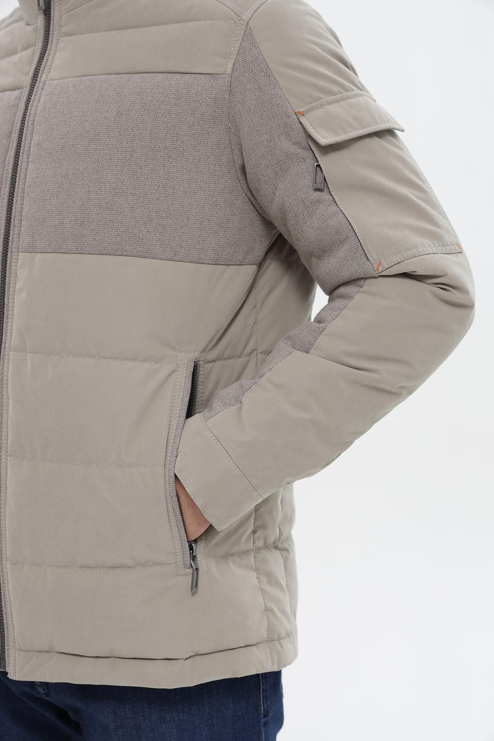 Куртка Gate one степлённая бежевая