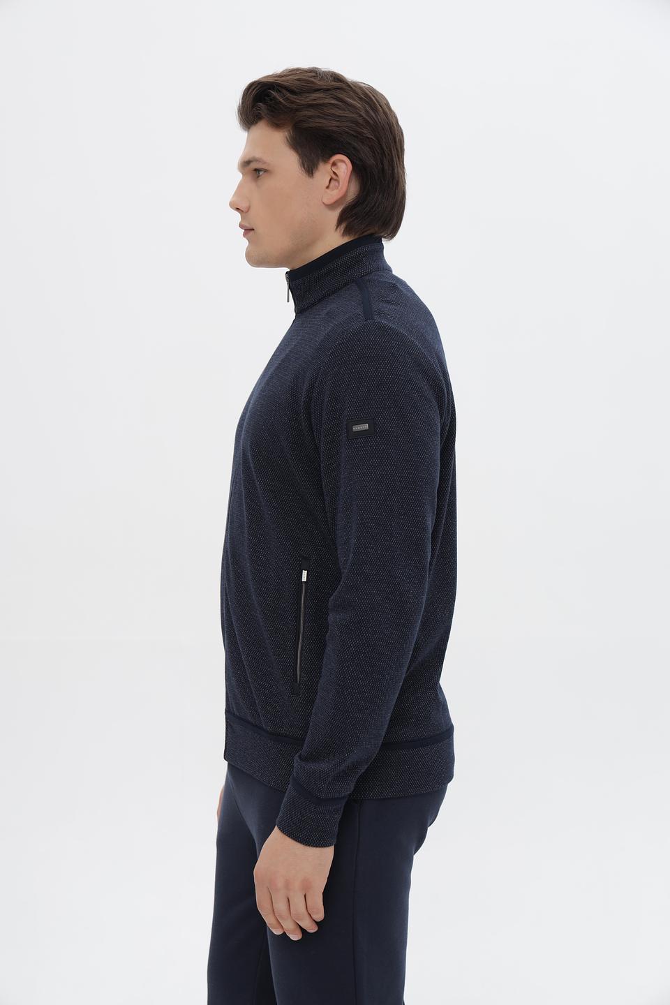 Кардиган Bugatti мужской тёмно-синий