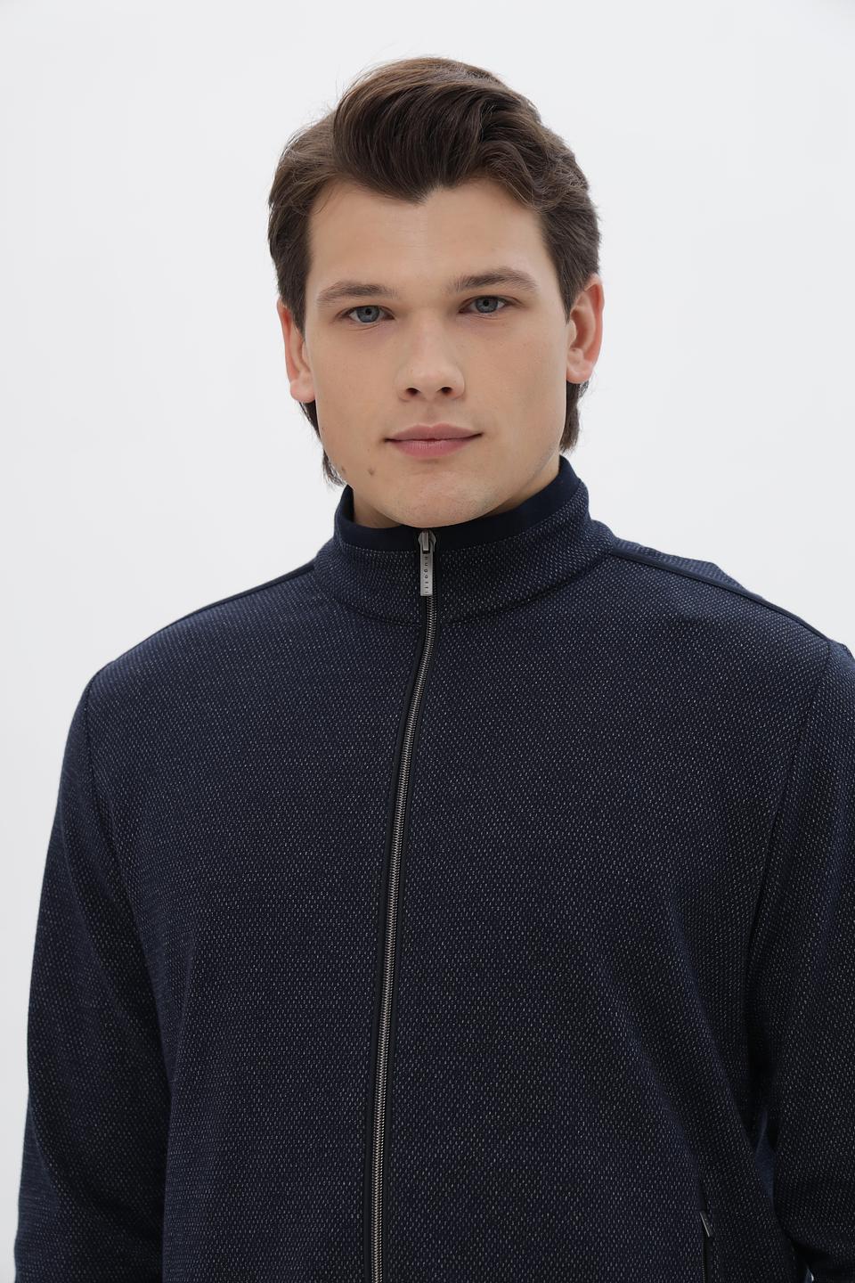 Кардиган Bugatti мужской тёмно-синий