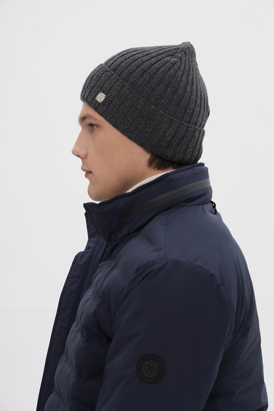 Шапка Marhatter мужская серая