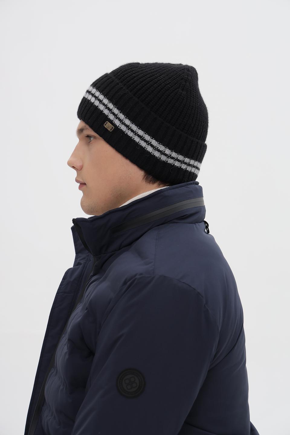 Шапка Marhatter мужская чёрная