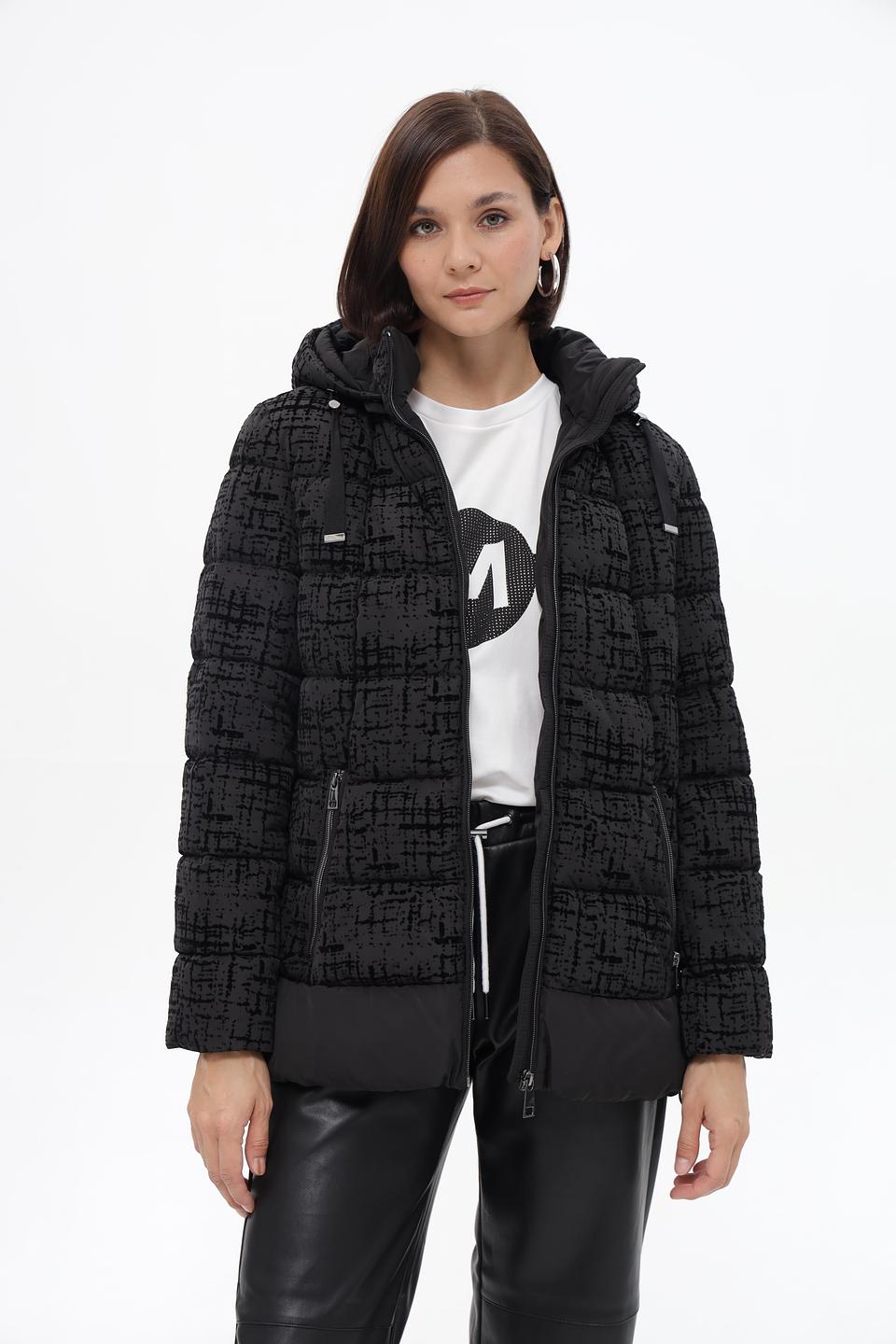 Куртка Lebek стеганая с капюшоном