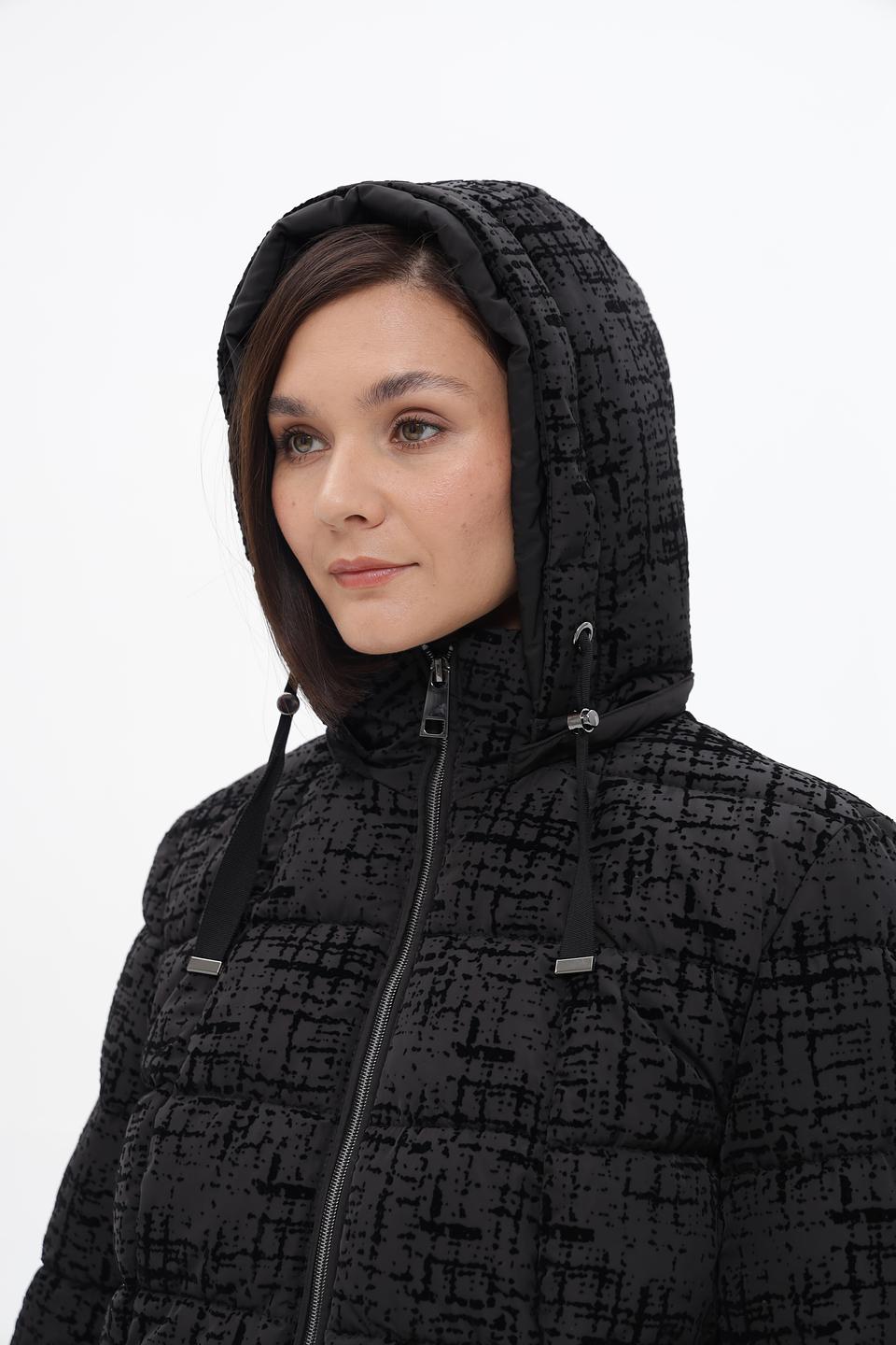 Куртка Lebek стеганая с капюшоном