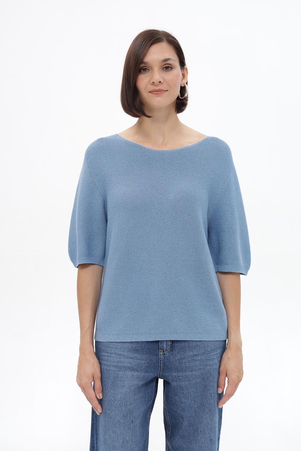 Пуловер Rabe collection голубой