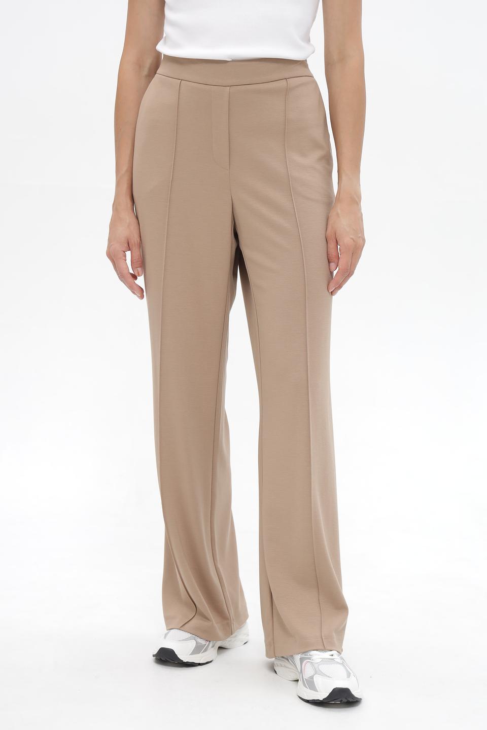 Брюки Lecomte клёш бежевые