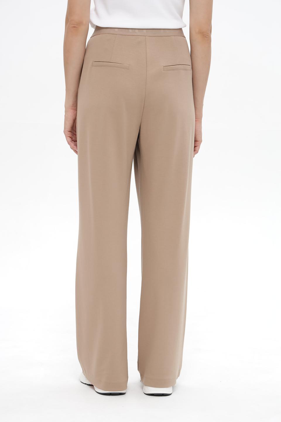 Брюки Lecomte клёш бежевые