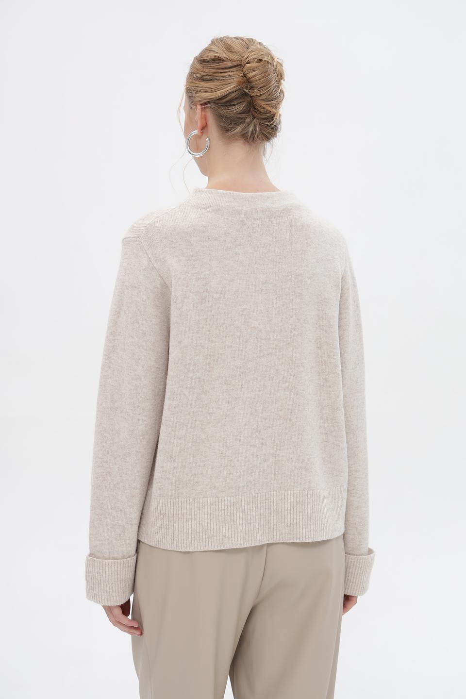 Пуловер Oui с вышивкой