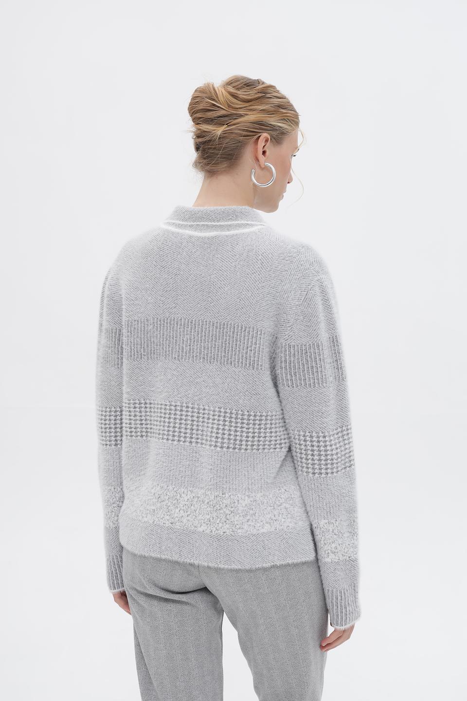 Жакет Bianca с узором в клетку