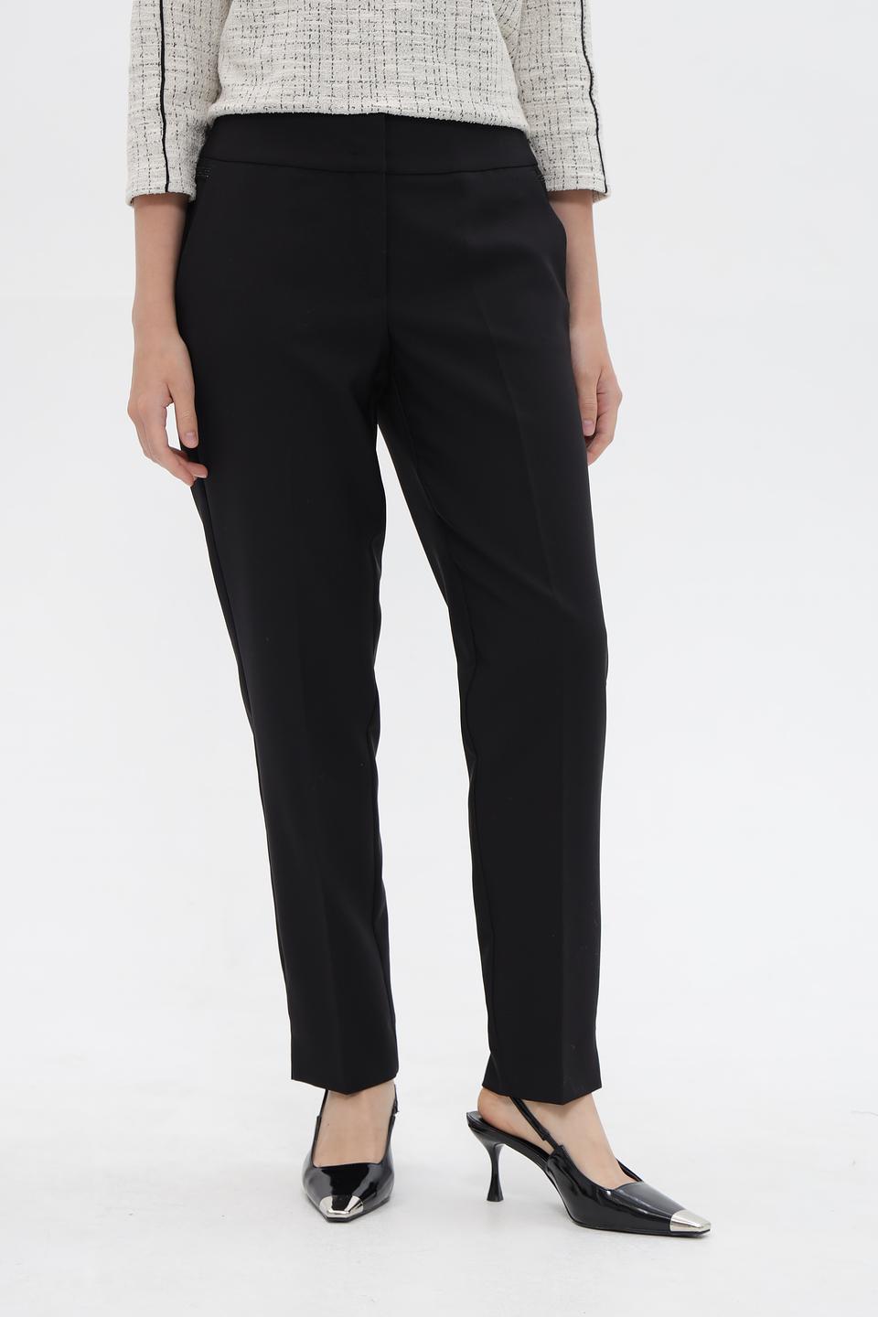 Брюки Betty Barclay черные с эластичным поясом