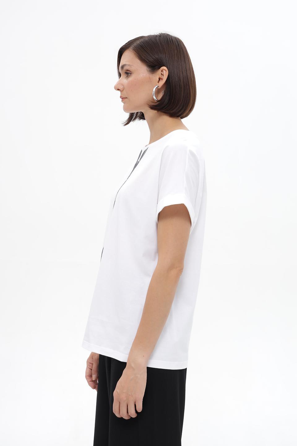 Футболка UNQ с галстуком