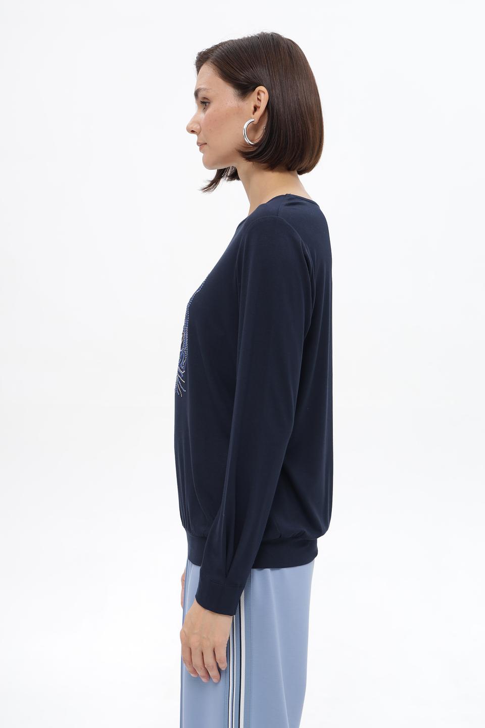 Лонгслив Bianca с тигром