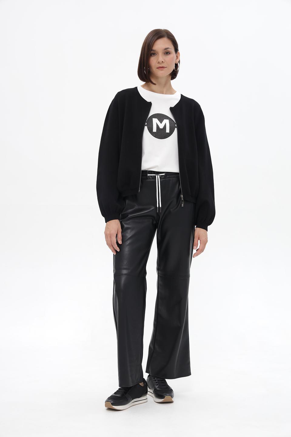 Жакет Monari черный с молнией