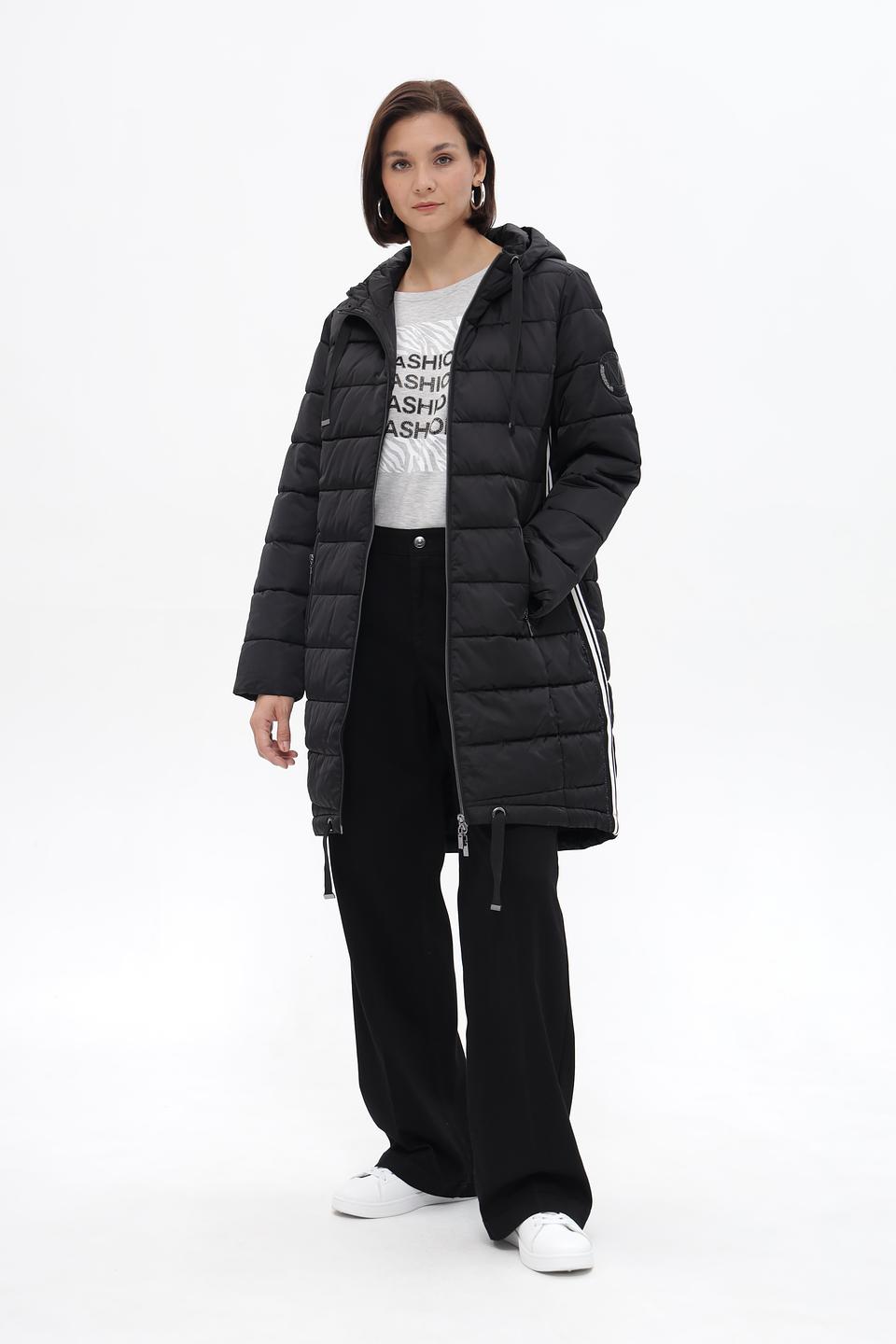 Куртка стеганая Monari черная