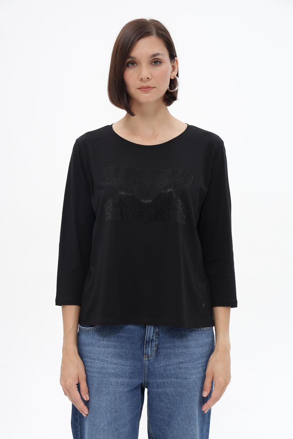 Футболка Monari с кристаллами
