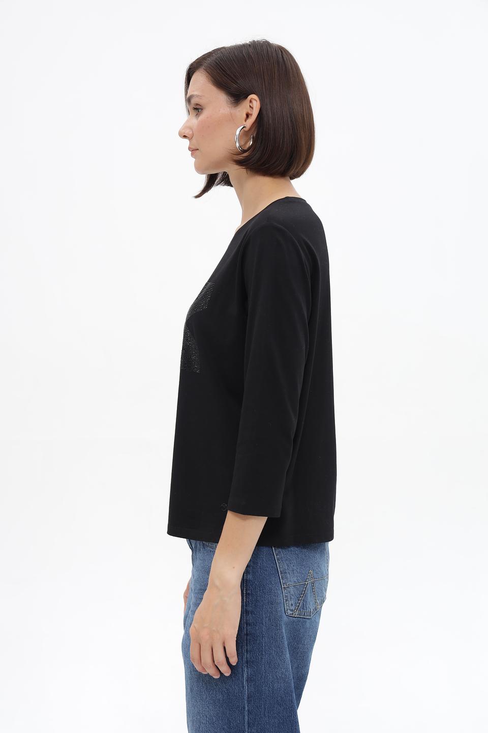 Футболка Monari с кристаллами