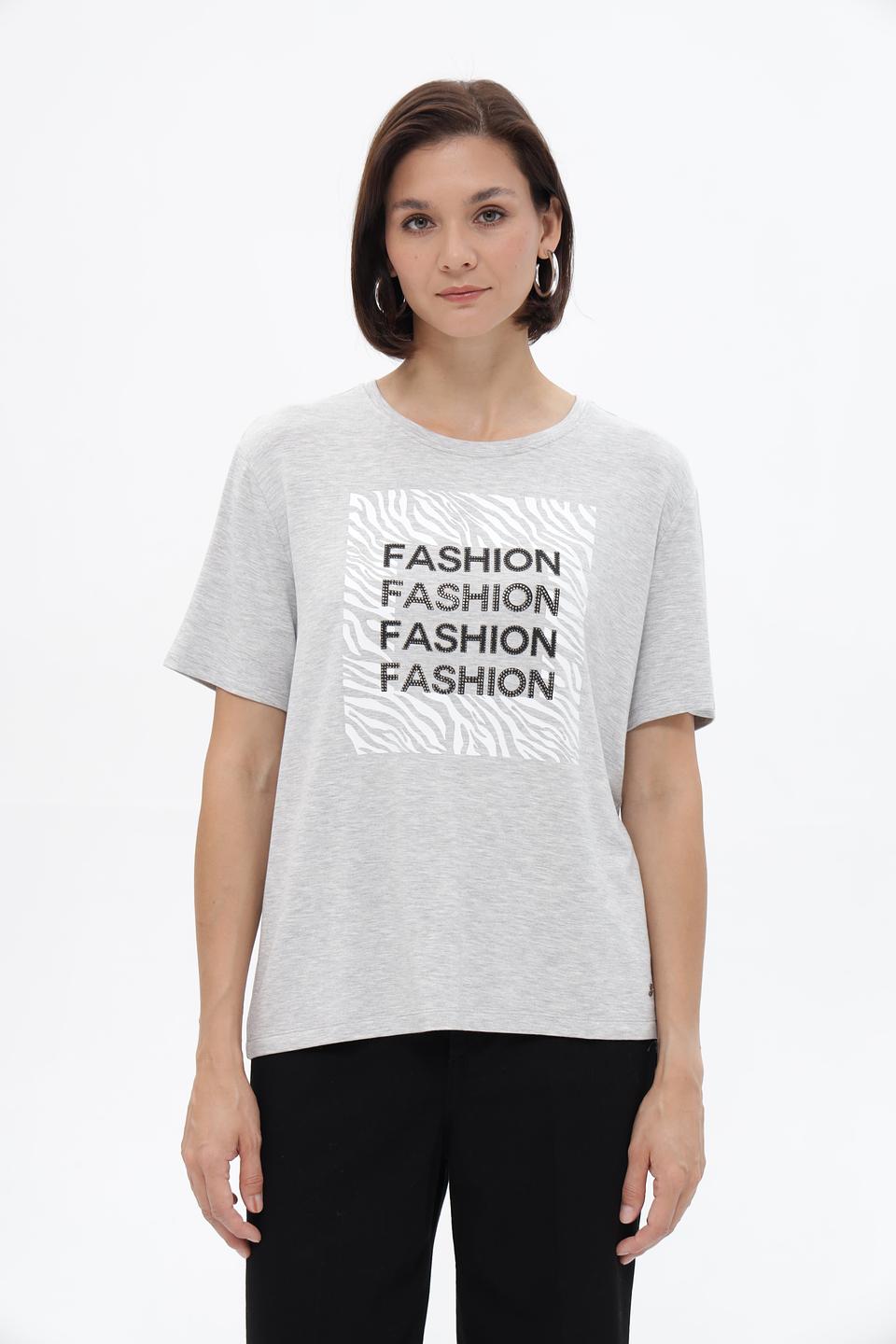 Футболка Monari с надписью Fashion