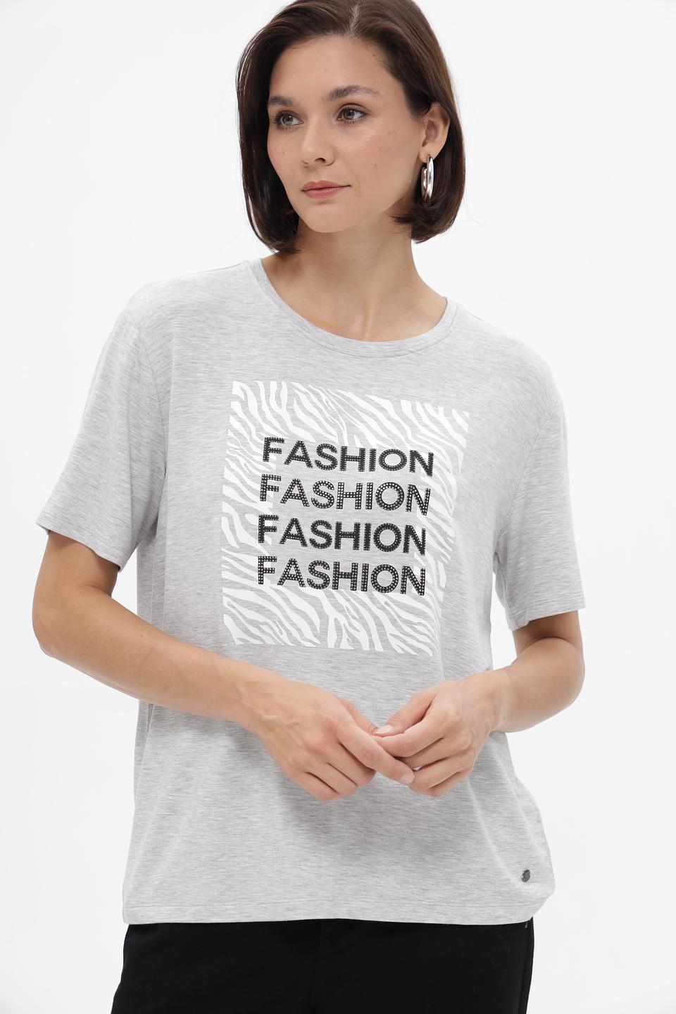 Футболка Monari с надписью Fashion