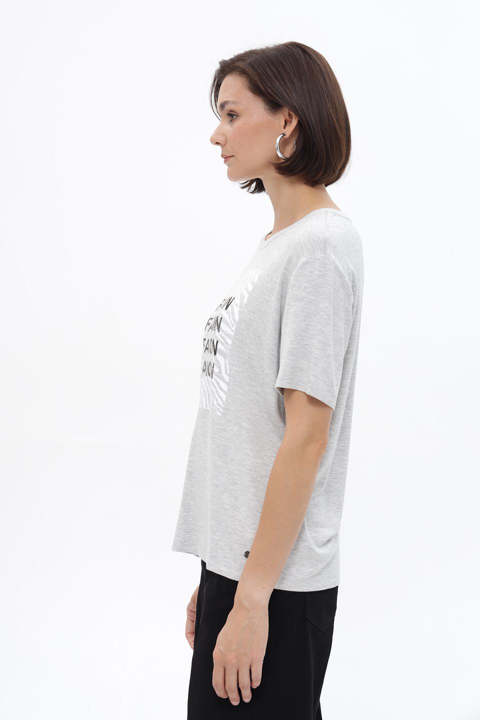 Футболка Monari с надписью Fashion