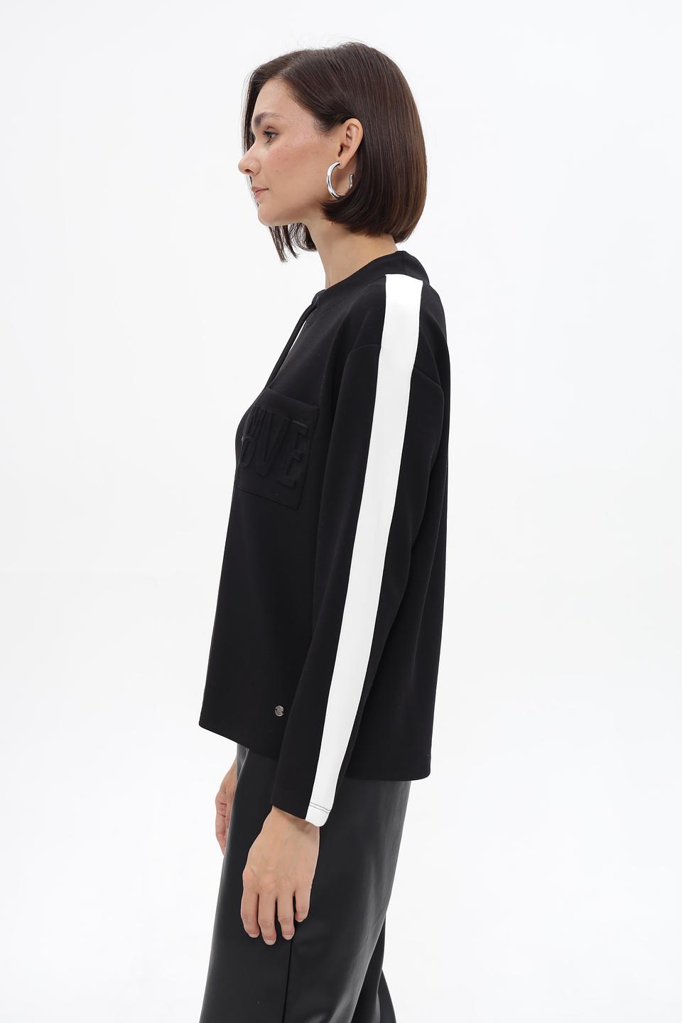 Пуловер Monari с полосой