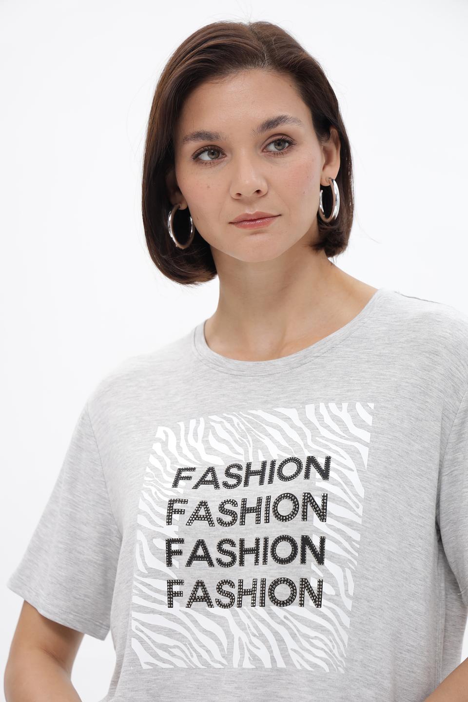 Футболка Monari с надписью Fashion