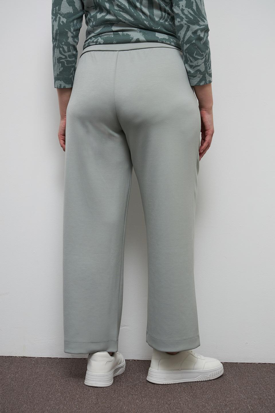 Брюки Frapp палаццо мятные