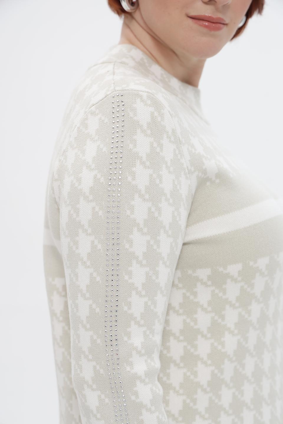 Пуловер Passioni в клетку