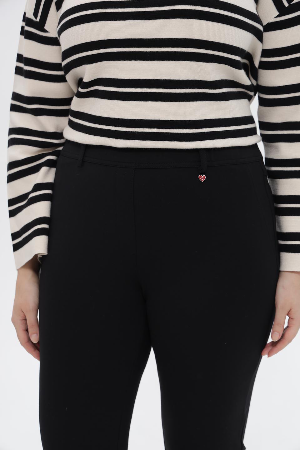 Брюки клёш Relaxed by Toni чёрные