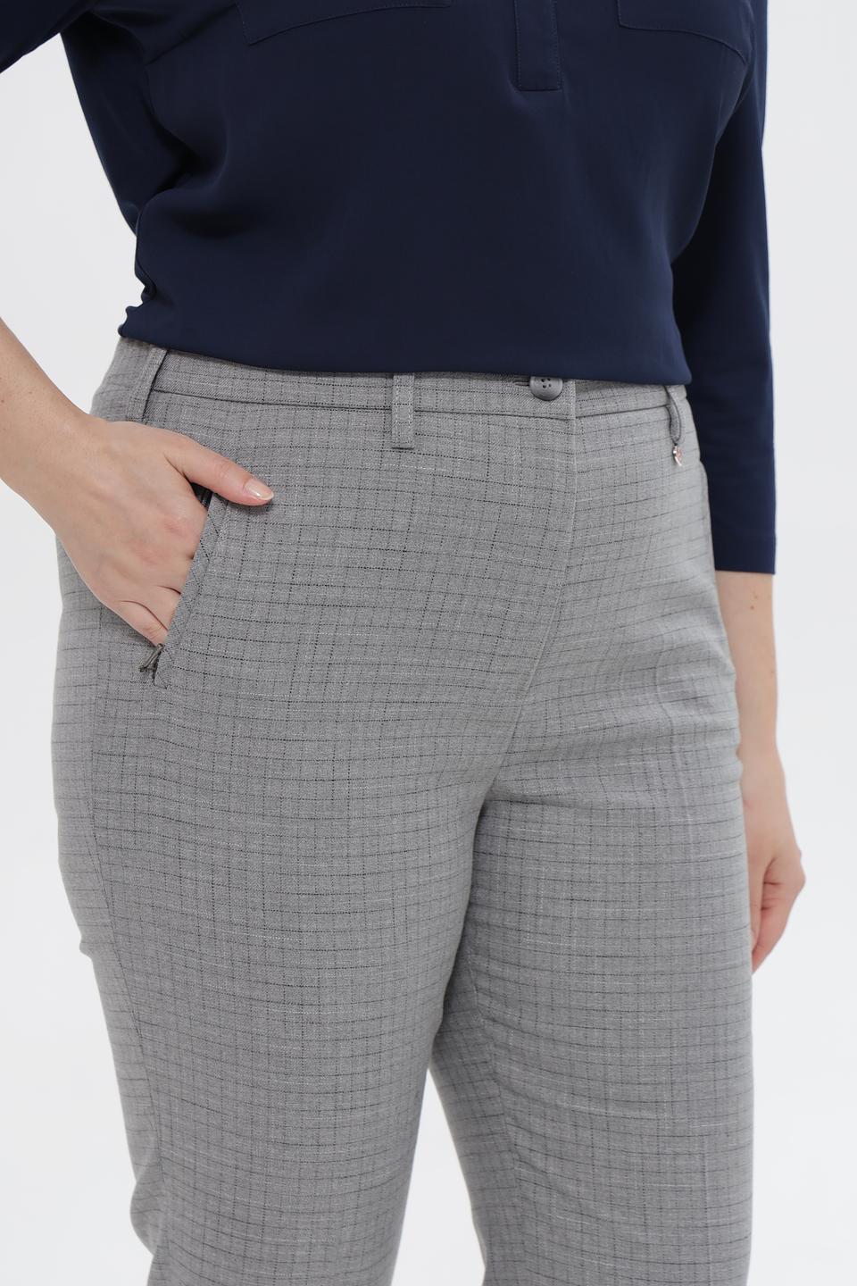 Брюки Relaxed by Toni в клетку