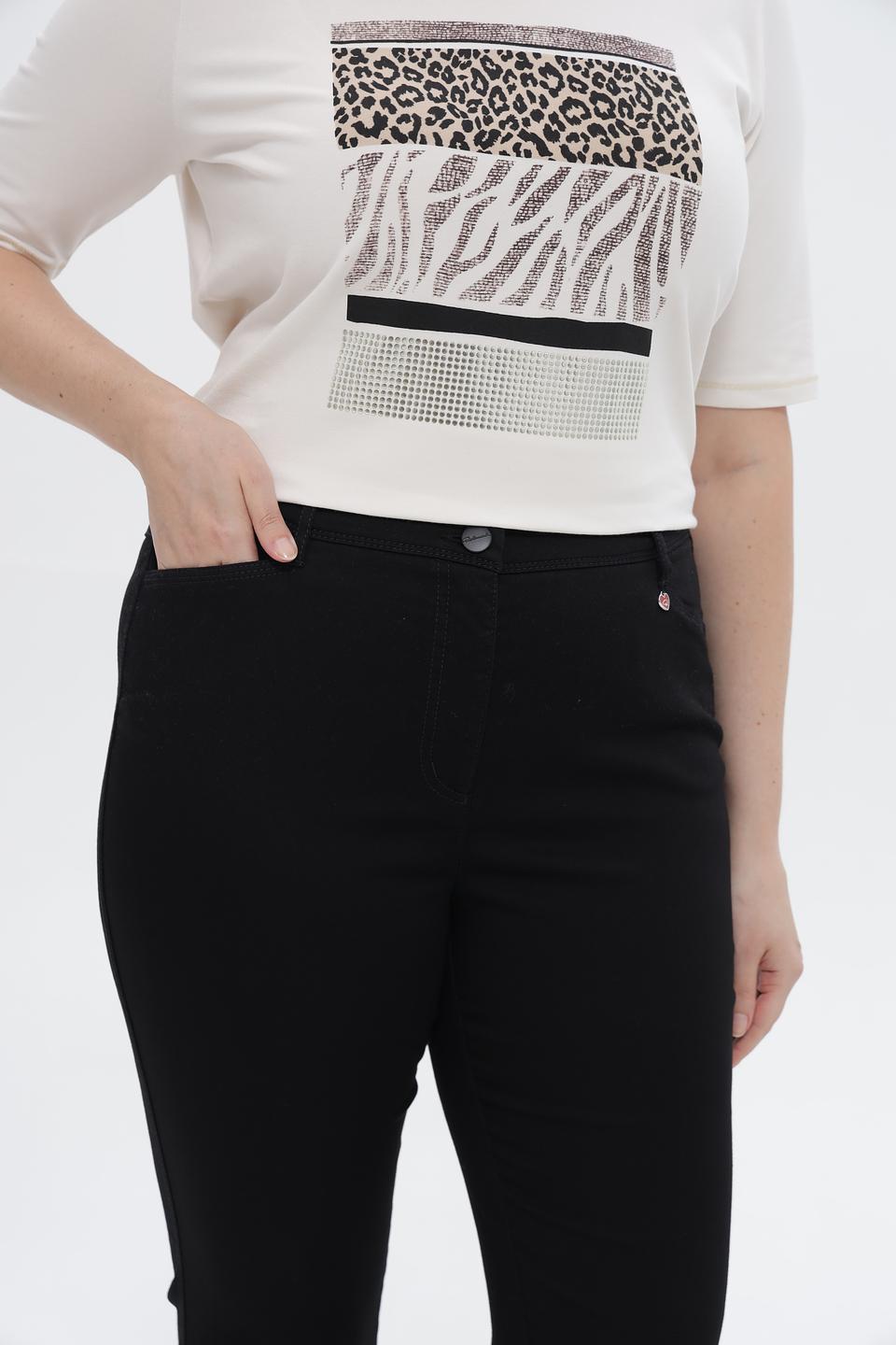 Джинсы клеш Relaxed by Toni черные