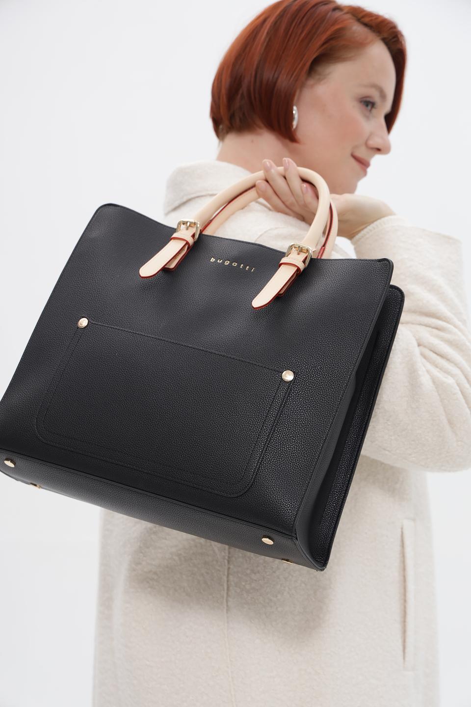 Сумка Bugatti женская черная