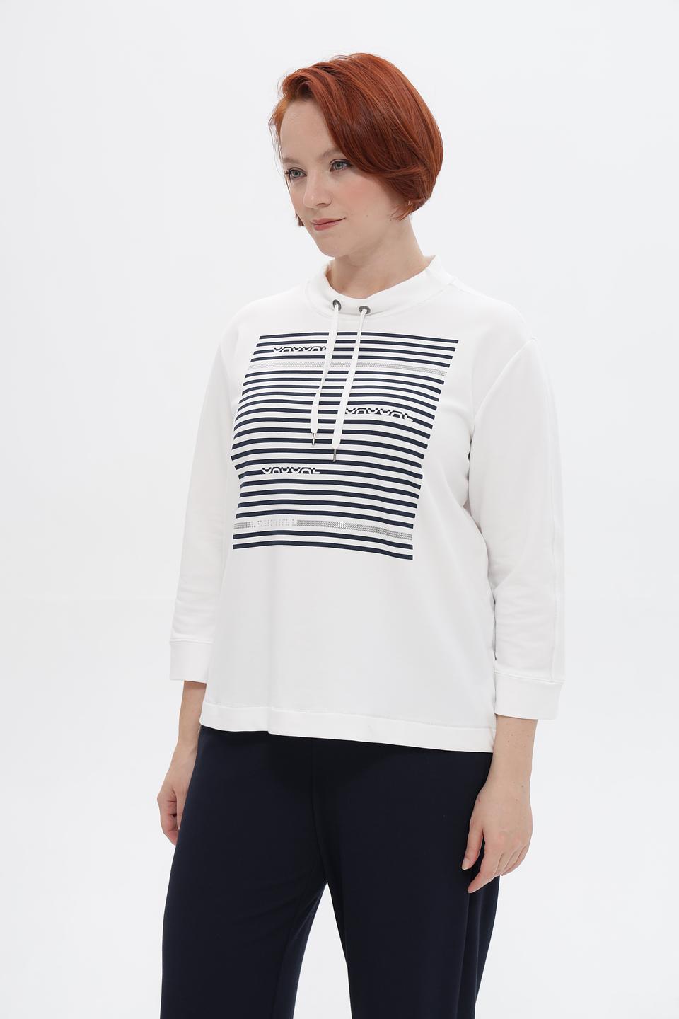 Пуловер Frank Walder с полосками