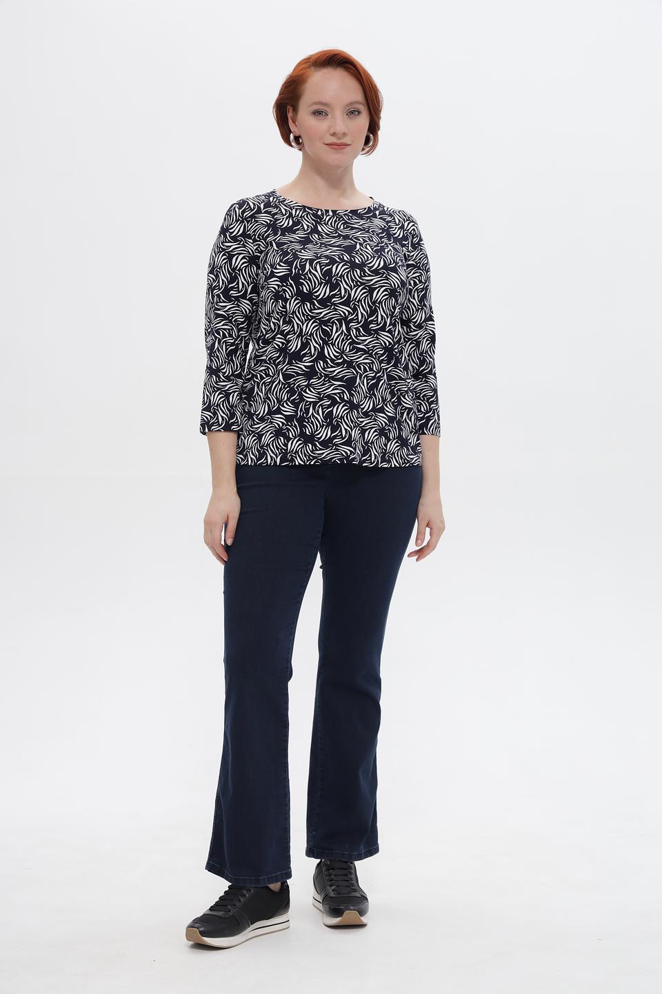 Блуза Sommer mann с принтом