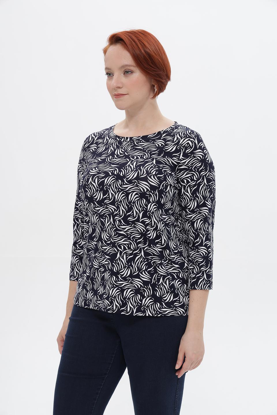 Блуза Sommer mann с принтом