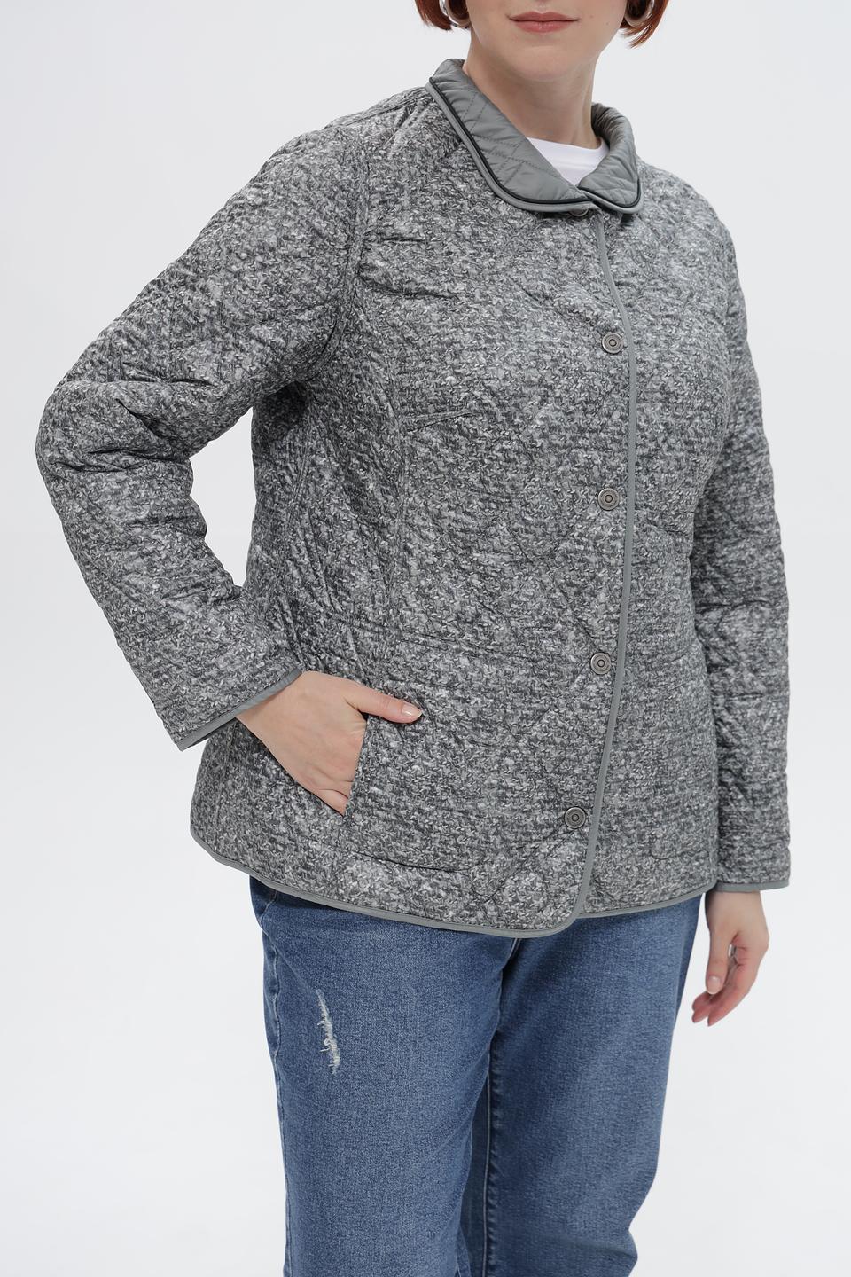 Куртка стеганая Lebek серая