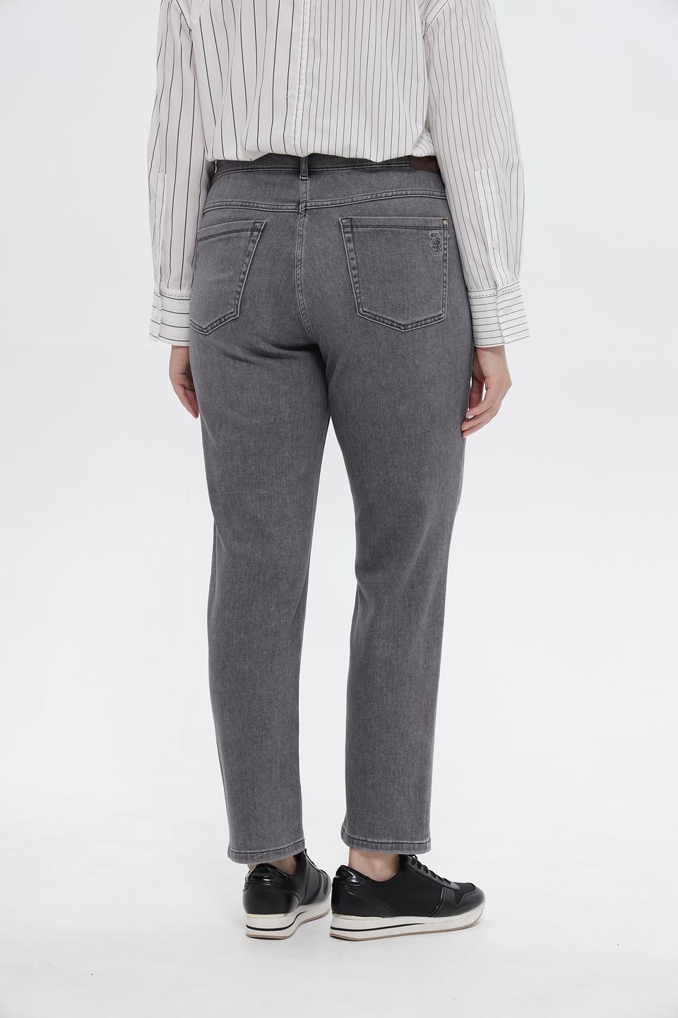 Джинсы ZRS прямые серые