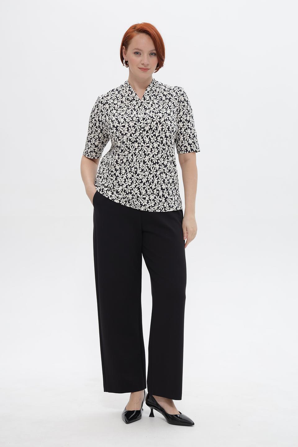 Блуза Frank Walder с цветочным принтом