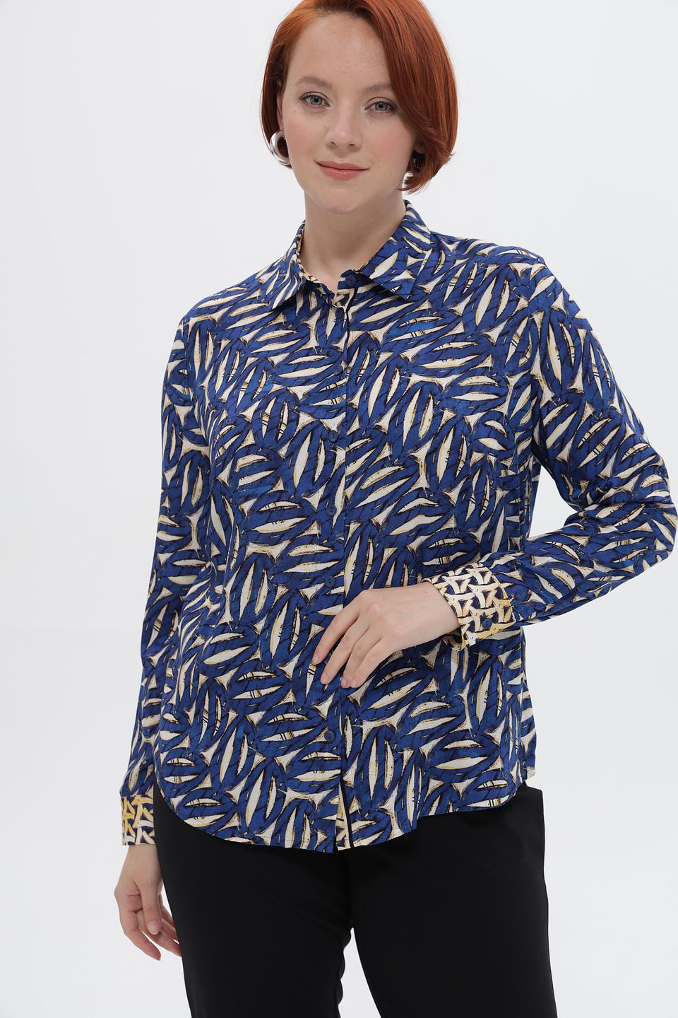 Блузка Sommer mann с принтом